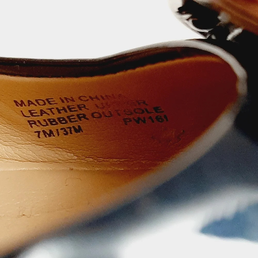 MICHAEL Michael Kors Pauline Patent Genuine Leather Ballet Flats Shoes Teal Sz 7 - Picture 14 of 16